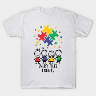 Every Piece Counts Autism T-Shirt